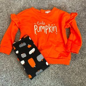 Cat & Jack Little Pumpkin Halloween Set